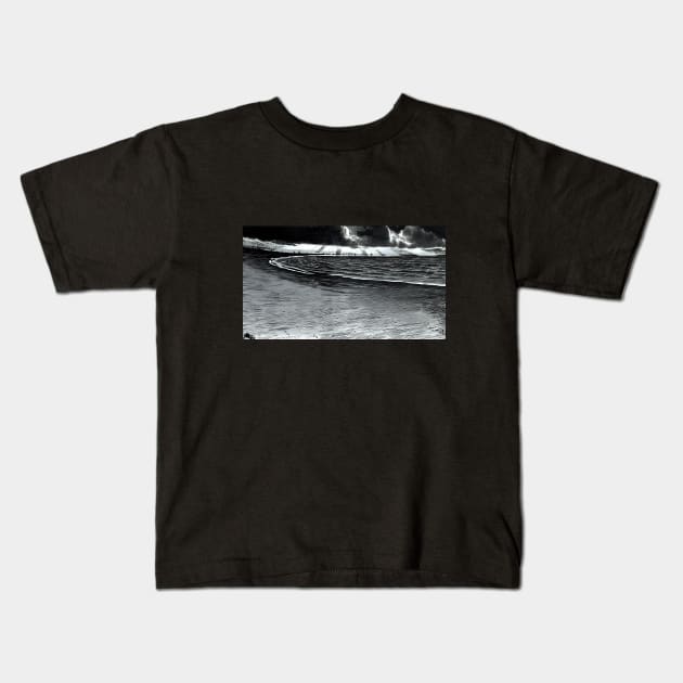 manga scenery Kids T-Shirt by theblack futur